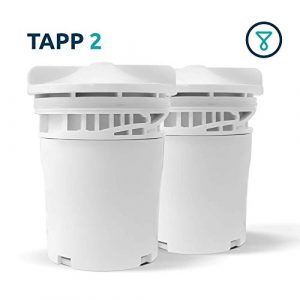 <ul><li>COMPATIBLE con TAPP 2 - Los cartuchos de recambio son compatibles con filtros de agua para grfo TAPP 2 Click y TAPP 2 Twist (pero no con TAPP1).</li><li>AGUA PURA Y DE BUEN SABOR: El filtro quita las impurezas que generan el mal sabor/olor del agua, proporcionándote agua de gran calidad y buen sabor. Además, filtra 80+ contaminantes (cloro, microplásticos, metales pesados...)</li><li>ALTO RENDIMIENTO: 4 L/min. velocidad de filtración instantánea. 3 meses de vida útil de cada cartucho de recambio.</li><li>SOSTENIBLE: Cada cartucho esta hecho de cáscara de coco y materiales altamente reciclables libres de BPA y ftalatos.</li><li>CONECTIVIDAD - Con MyTAPP, nuestra app gratuita para iOS y Android puedes comprobar el estado de tu cartucho en cualquier momento y saber cuándo cambiarlo.</li></ul>