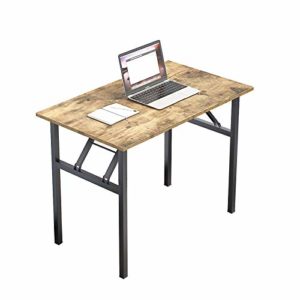 <ul><li>Dimensiones de Mesa para ordenador Escritorio - L 120 cm x W 60 cm x H 75 cm</li><li>Carga de Soporte de Mesa para ordenador Escritorio - Soportar la carga de 150 kg</li><li>Materiales de Mesa para ordenador Escritorio - La cobertura de melamina tiene una alta resistencia, la superficie de la mesa está hecha por el tablero de partículas de madera de grado E1 de 18 mm, los pies de la mesa están hechos del acero de alta calidad.</li><li>Escritorio Clásico - Personaliza la oficina en casa y el escritorio con esta función.</li><li>Diseño Simple y Elegante - Se puede utilizar como un escritorio de oficina, una mesa de conferencias, una mesa doméstica, una mesa de ordenador/ libros.</li></ul>